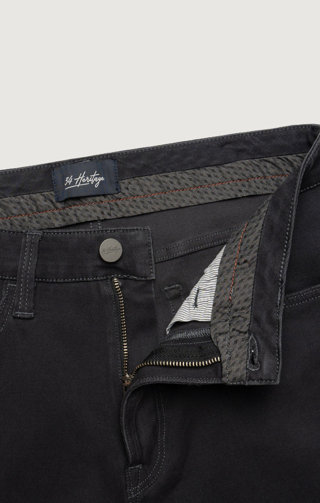Courage Straight Leg Pants in Dark Grey Cloud Luxe