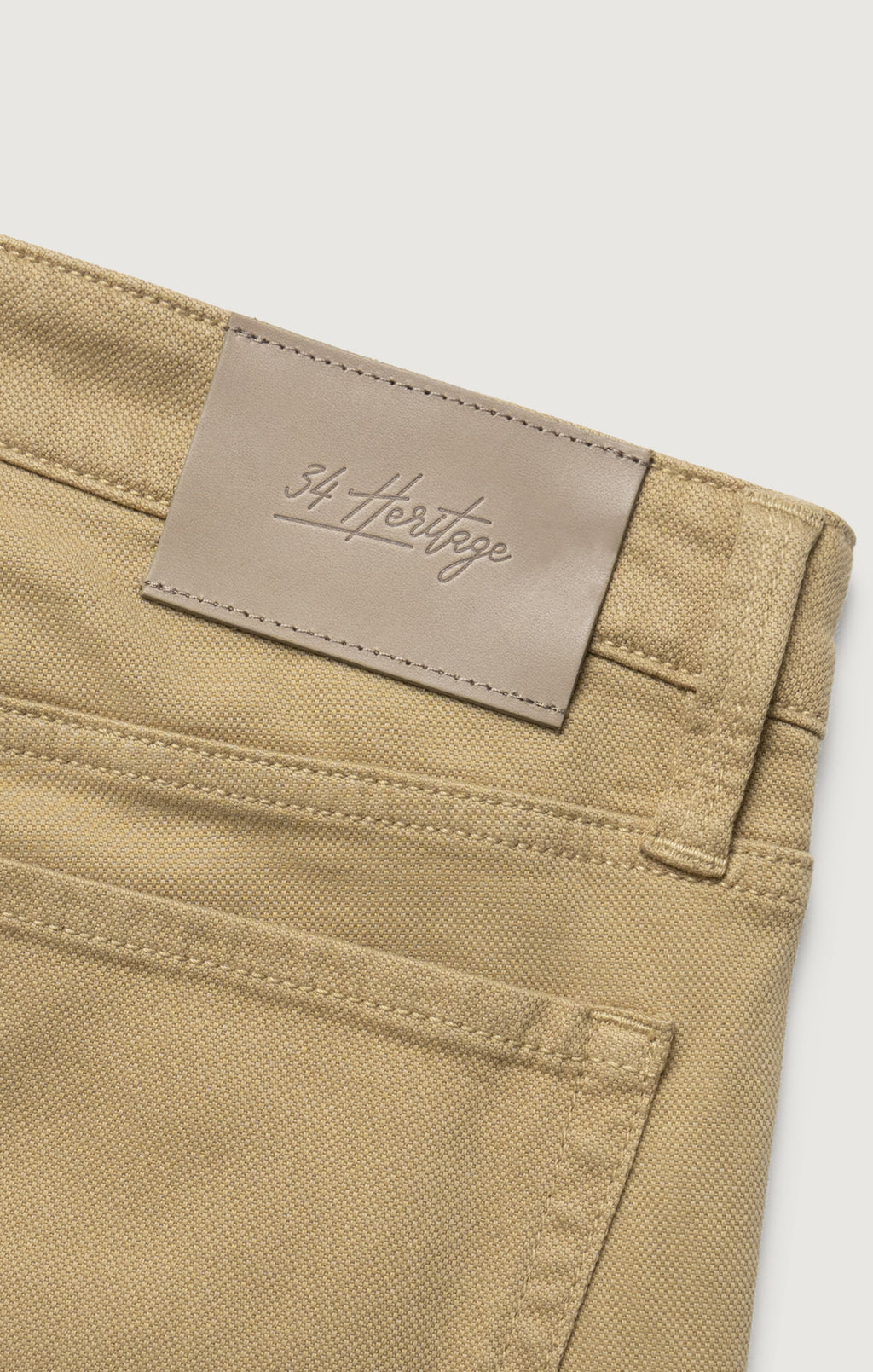 Courage Straight Leg Pants in Beige Honeycomb