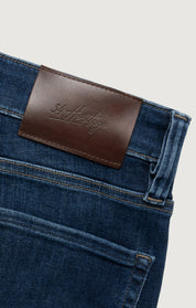 Courage Straight Leg Jeans in Indigo Brushed Organic Ultra