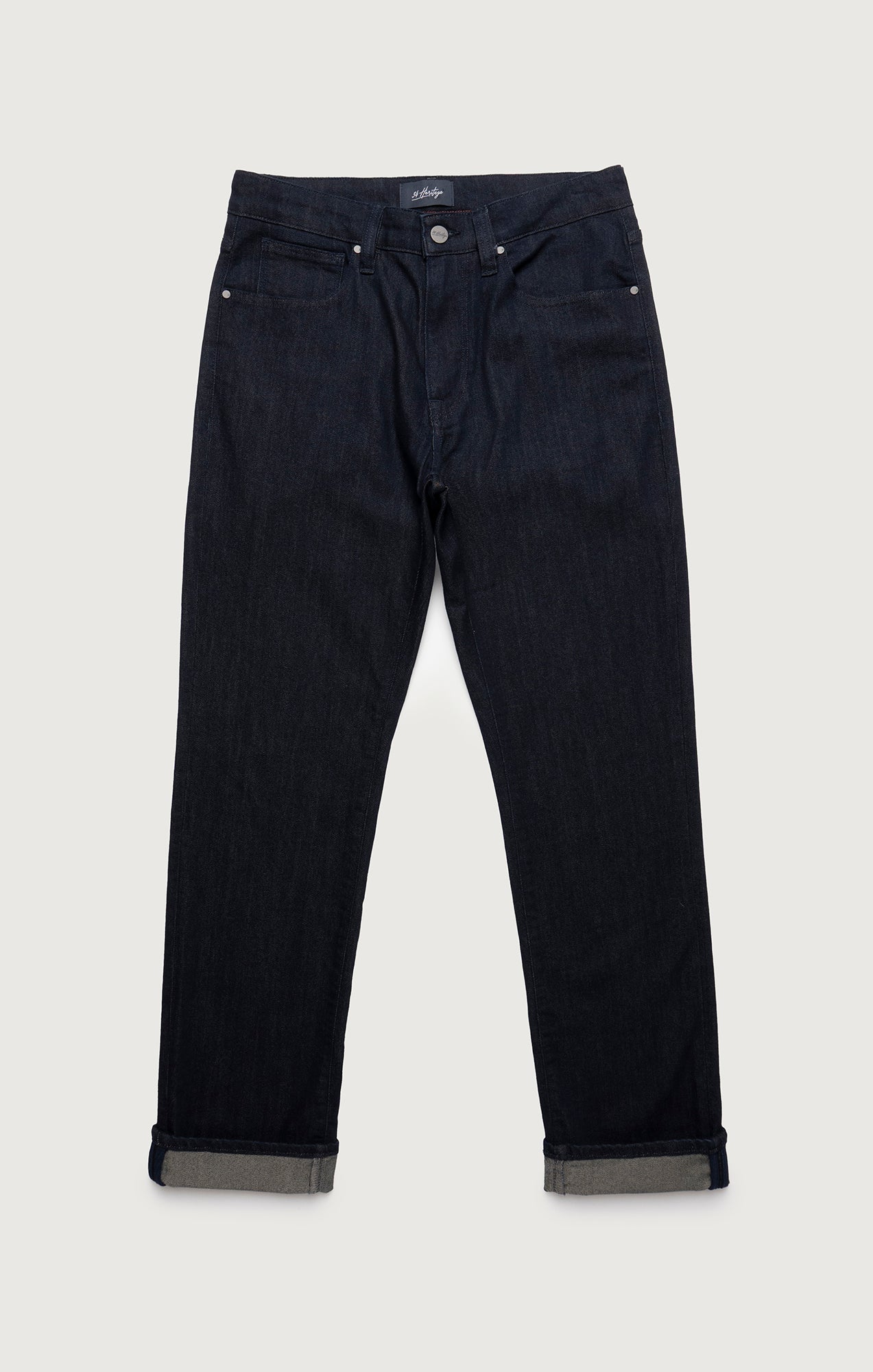 34 Heritage Men's Relaxed Straight Leg Jeans in Rinse Aerodenim