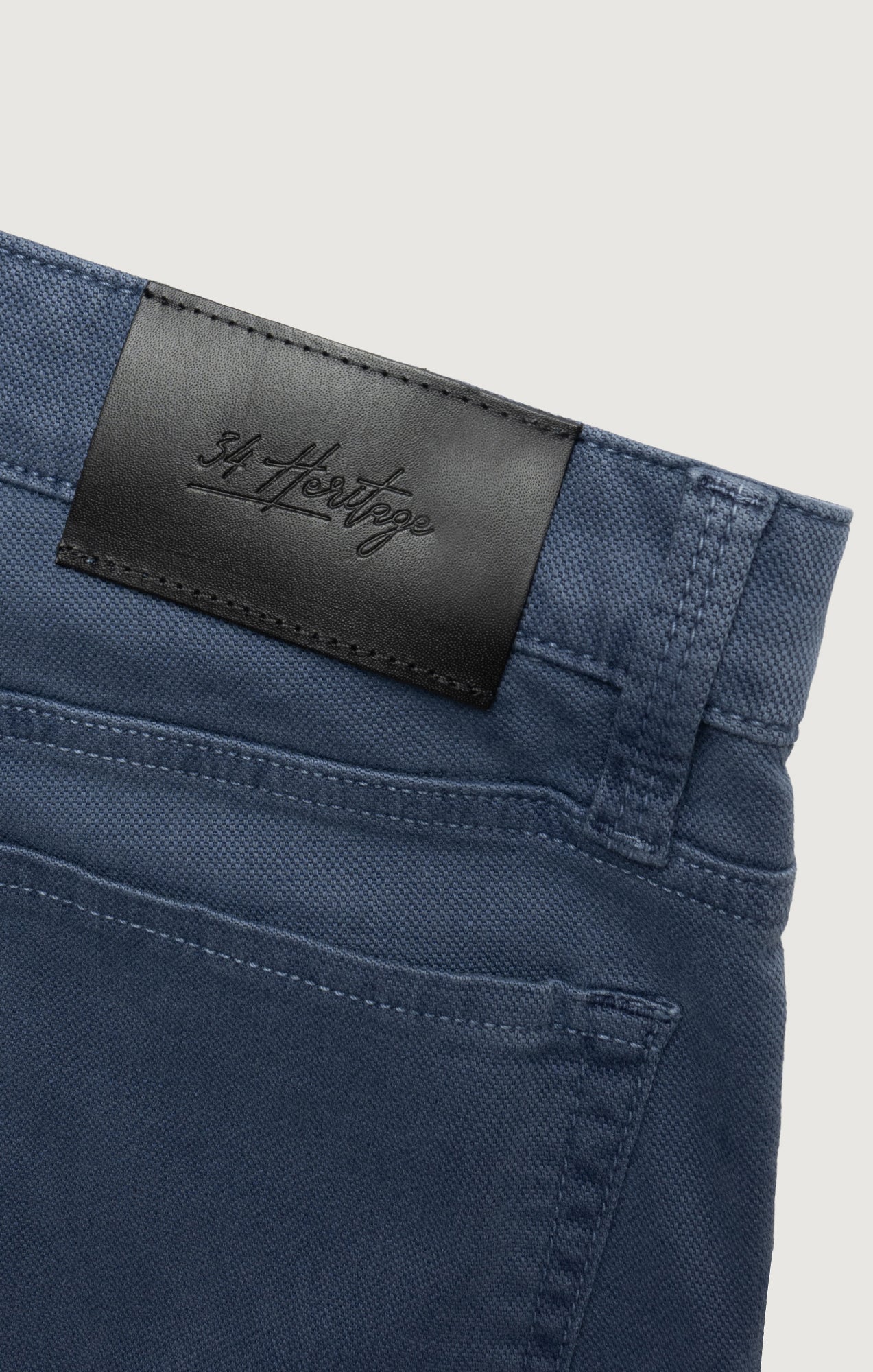 Charisma Relaxed Straight Pants in Blue Honeycomb