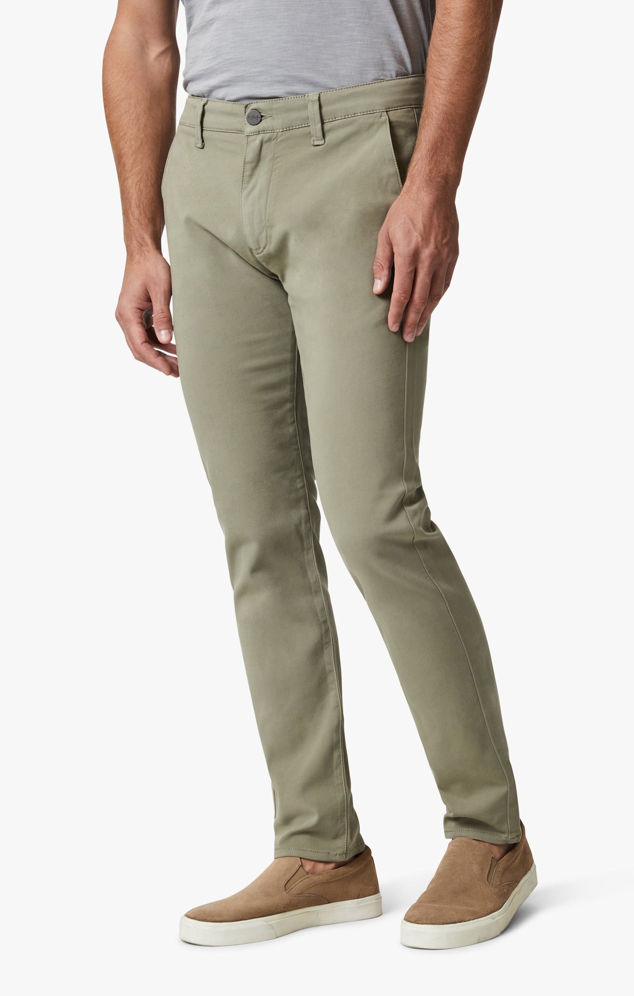 34 Heritage Men's Verona Straight Leg Chino Pants In Vetiver High Flyer