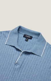 Polo Sweater in Blue