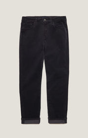 Charisma Relaxed Straight Pants in Charcoal Cord