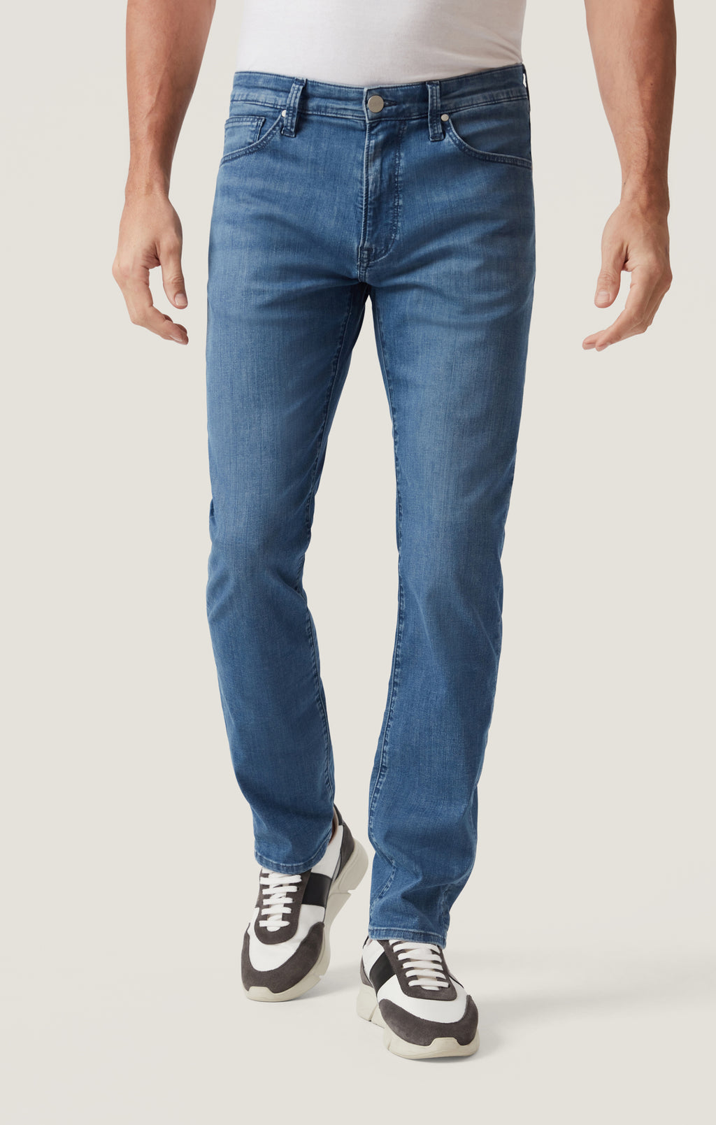Courage Straight Leg Jeans in Dark Blue Kona