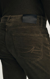 Charisma Relaxed Straight Pants in Fern Cord