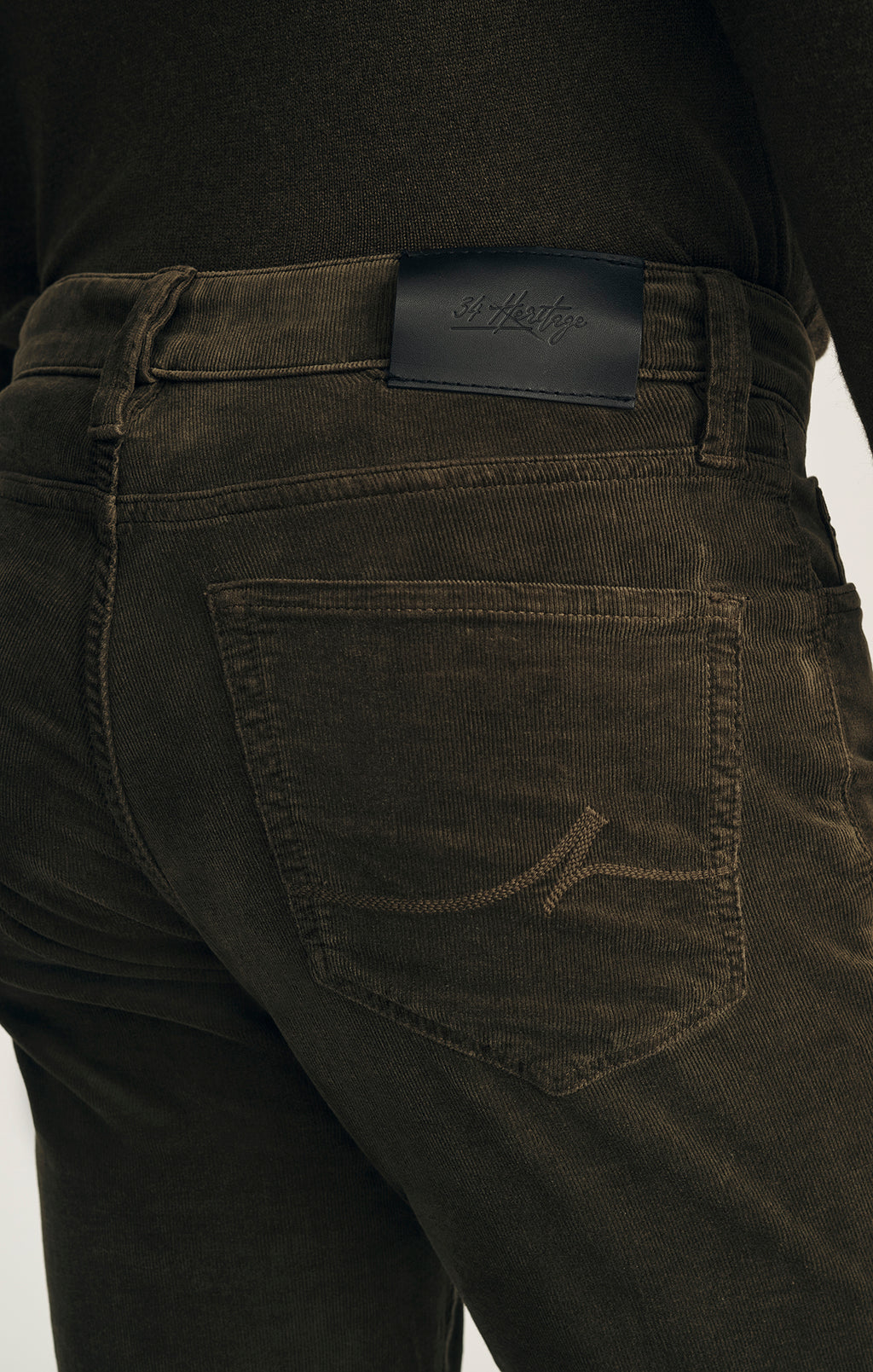 Charisma Relaxed Straight Pants in Fern Cord
