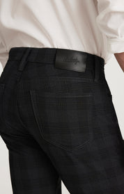 Courage Straight Leg Pants in Grey Elite Check