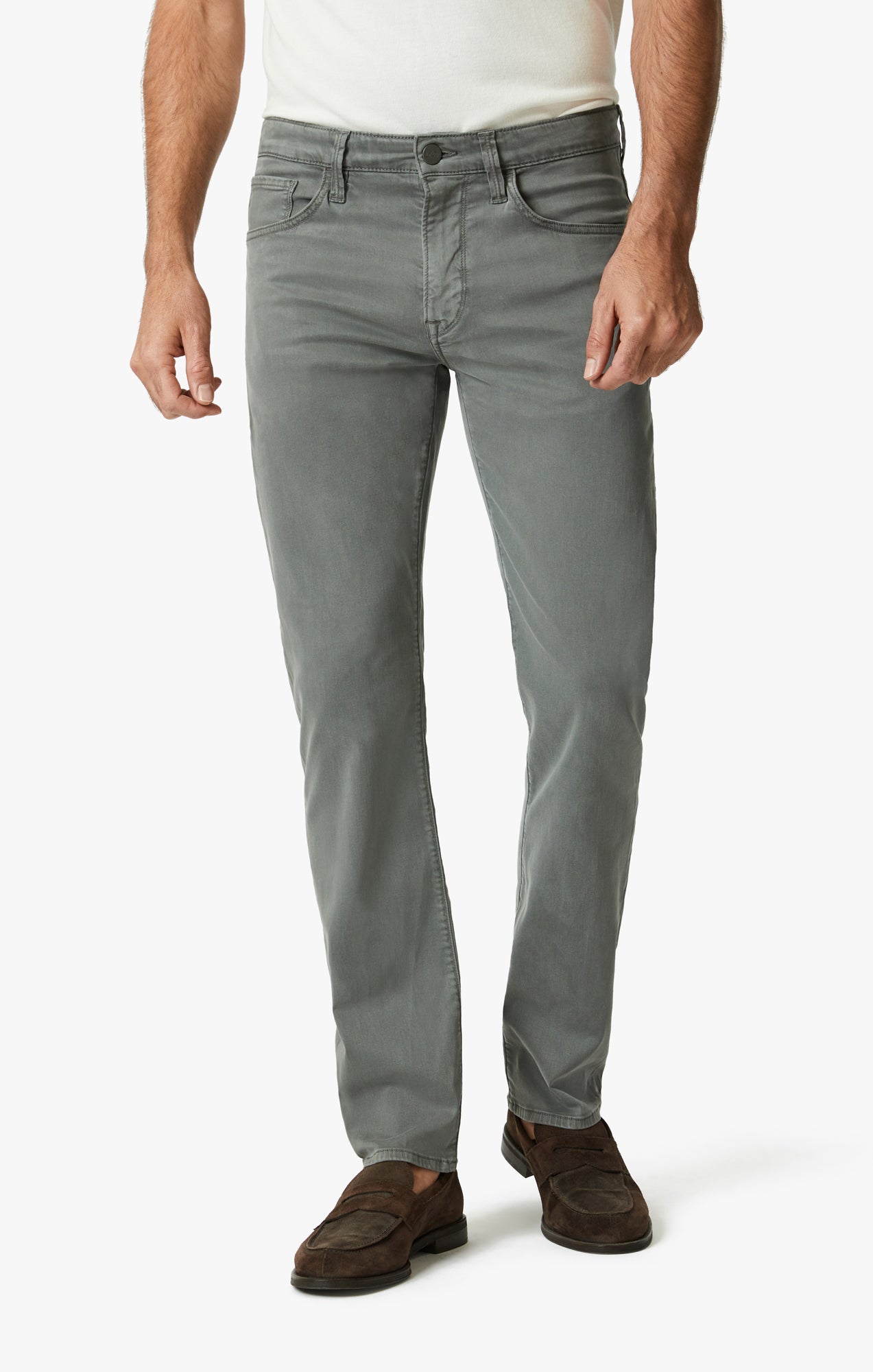 34 Heritage Men's Charisma Relaxed Straight Leg Pants In Sedona Sage Twill