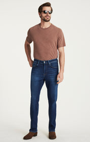 Charisma Relaxed Straight Jeans in Indigo Brushed Organic Ultra