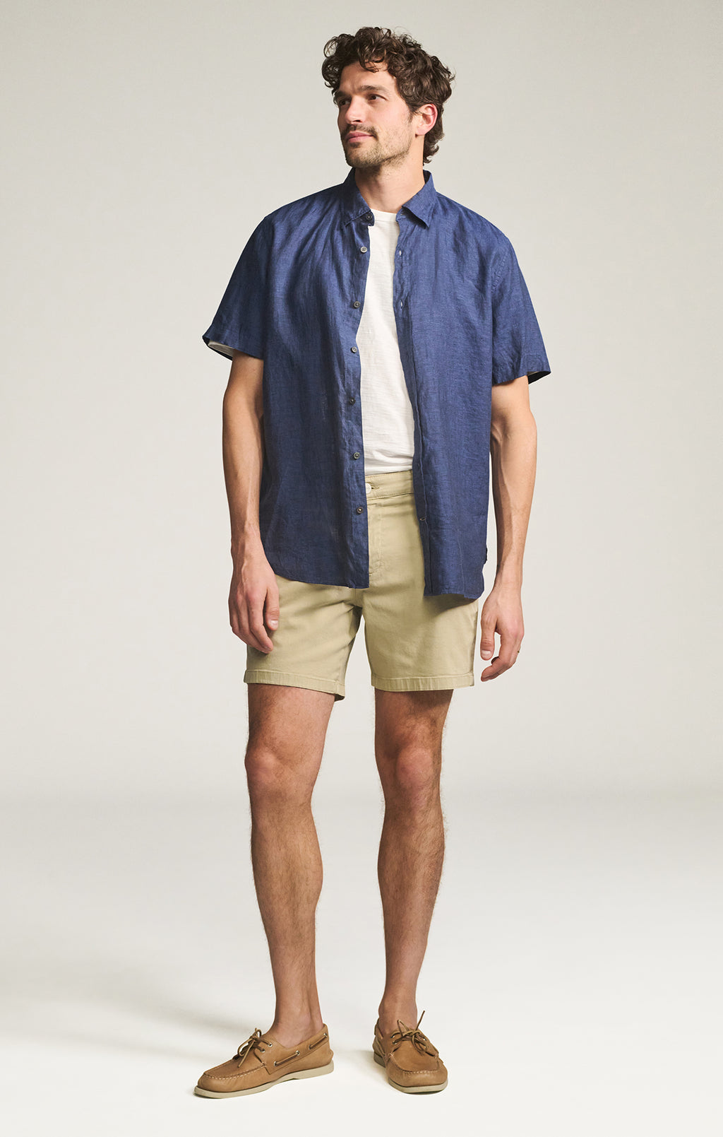 Hampton Shorts in Basil Twill