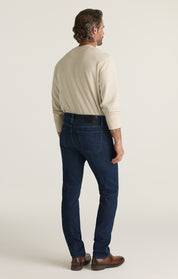 Courage Straight Leg Jeans in Rinse Brushed Aerodenim