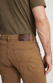 Charisma Relaxed Straight Leg in Tobacco Twill