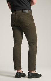 Courage Straight Leg Pants in Green Cactus Twill