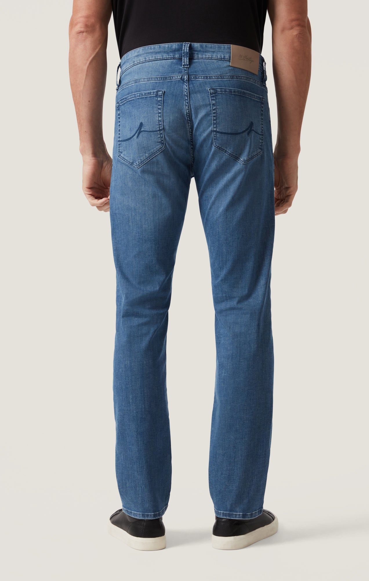 Charisma Relaxed Straight Jeans in Dark Blue Kona