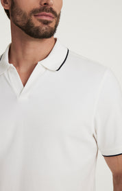 Riviera Polo Shirt in White