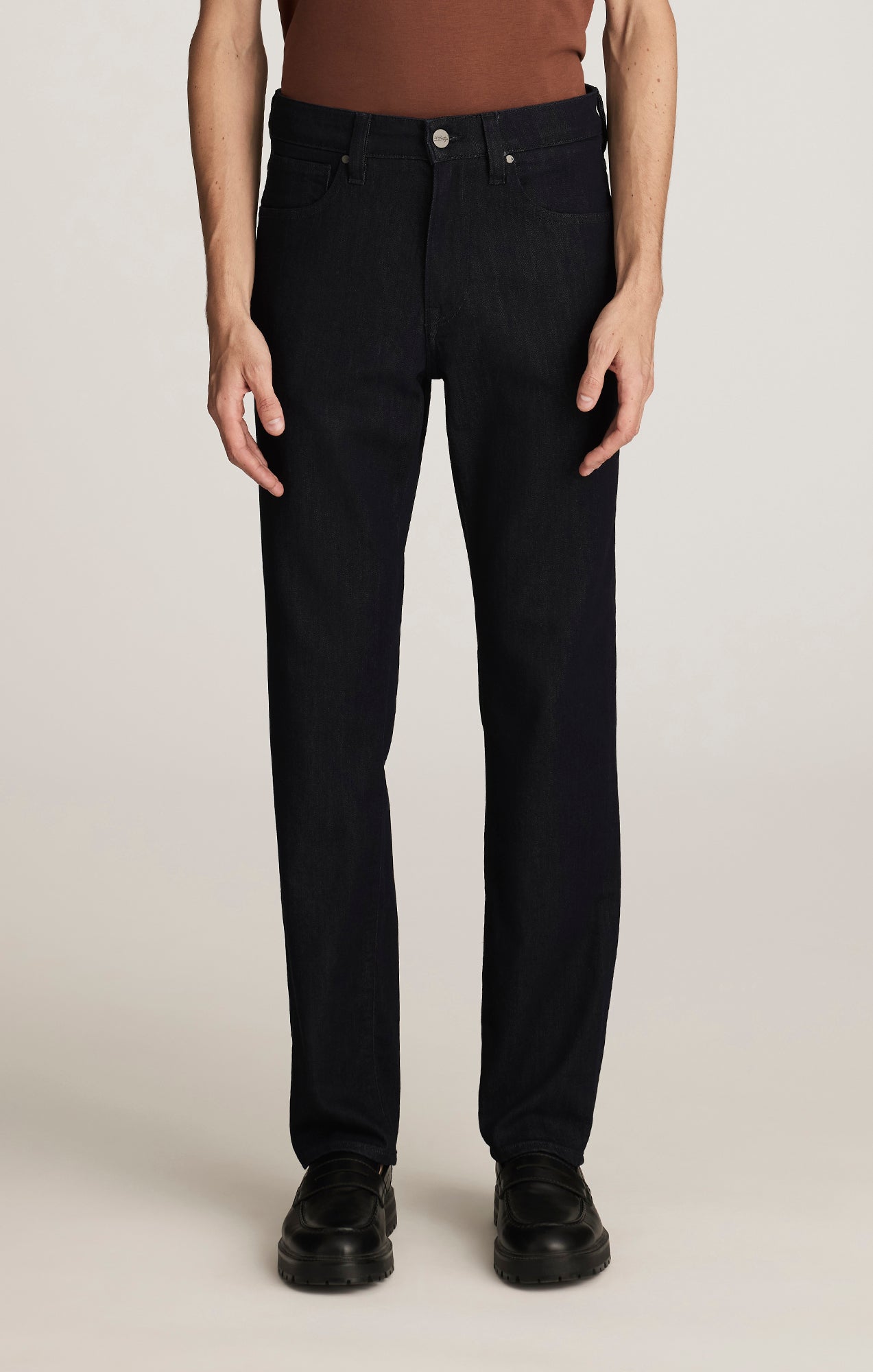 Charisma Relaxed Straight Pants in Rinse Aerodenim