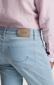 Courage Straight Leg Jeans In Bleach Kona