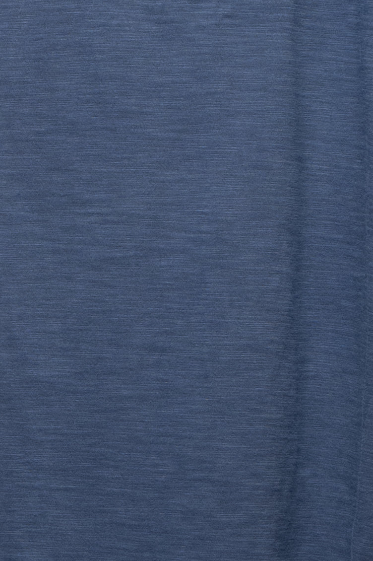 Slub Crew Neck T-shirt In Vintage Indigo
