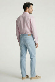 Charisma Relaxed Straight Jeans In Bleach Kona