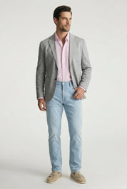 Charisma Relaxed Straight Jeans In Bleach Kona