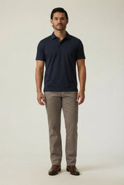 Charisma Relaxed Straight Pants in Taupe Coolmax