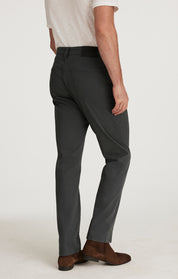 Charisma Relaxed Straight Pants in Iron Coolmax