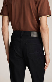 Charisma Relaxed Straight Pants in Rinse Aerodenim