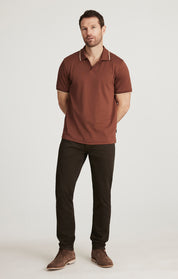 Riviera Polo Shirt in Cappuccino