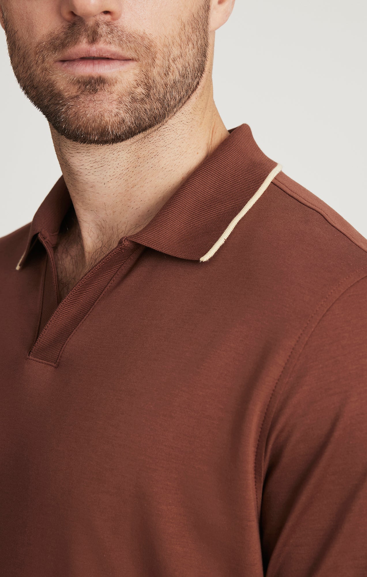 Riviera Polo Shirt in Cappuccino