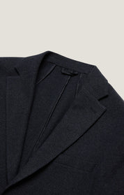 Matteo Structured Blazer In Dark Grey