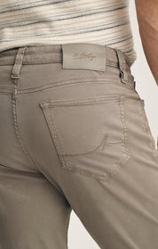 Courage Straight Leg Pants In Driftwood Twill