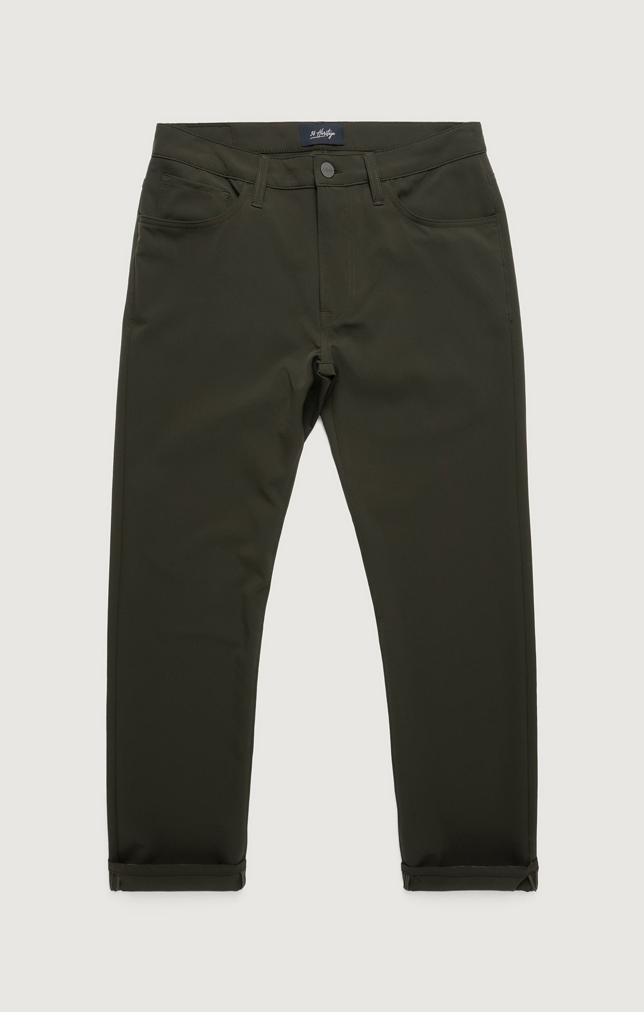 Courage Straight Commuter Pants in Peat Luxe