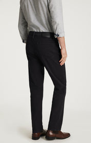 Charisma Relaxed Straight Pants in Dark Grey Cloud Luxe