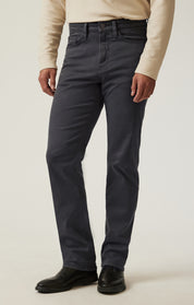 Charisma Relaxed Straight Pants in Ash Twill