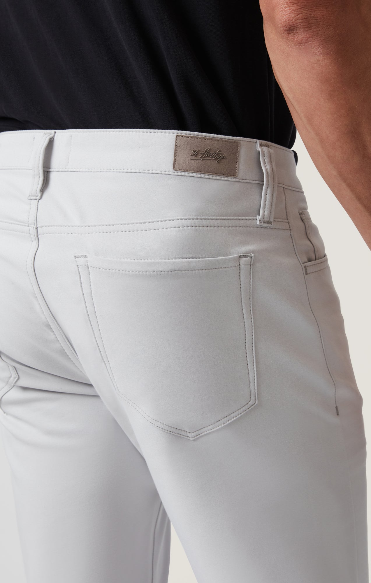 Charisma Relaxed Straight Pants in Pearl Commuter