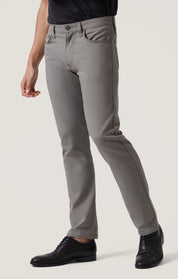 Courage Straight Leg Pants in Pewter Commuter