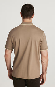 Riviera Polo Shirt in Brindle