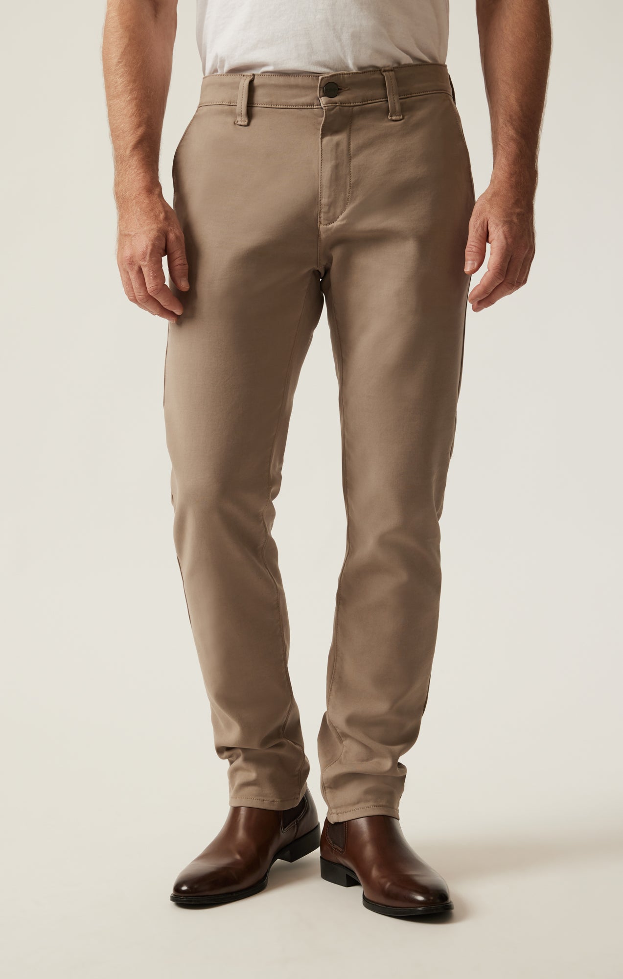 34 Heritage Men's Verona Straight Leg Chino Pants in Vintage Khaki High ...
