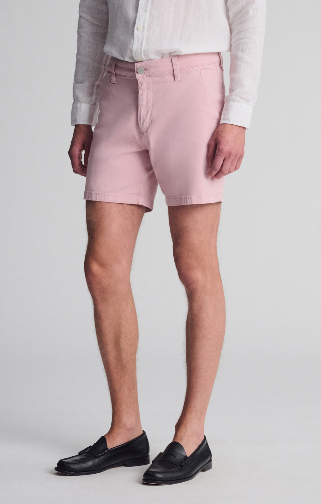 Hampton Shorts in Pink Twill