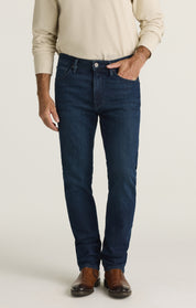 Courage Straight Leg Jeans in Rinse Brushed Aerodenim