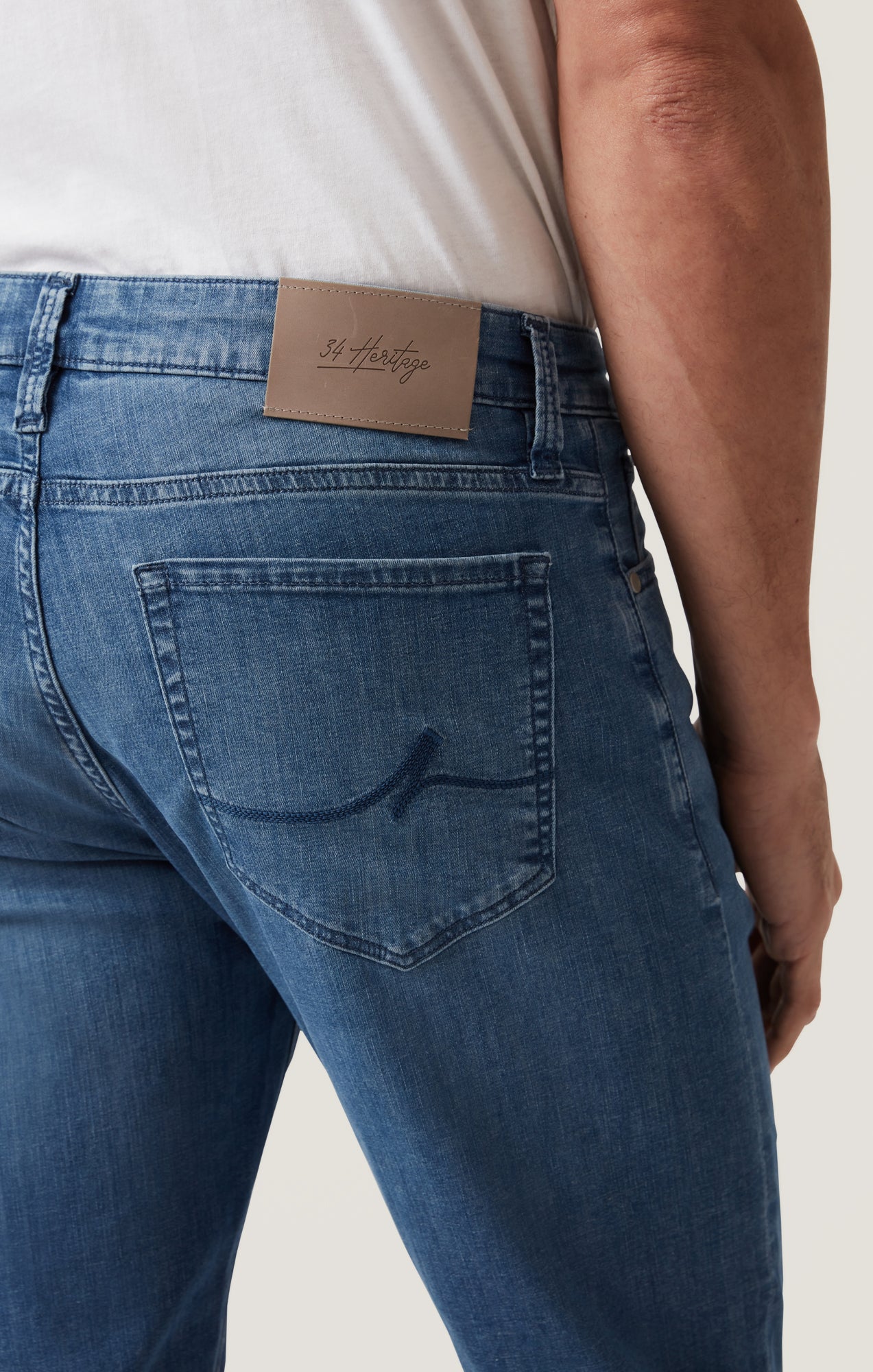 Courage Straight Leg Jeans in Dark Blue Kona
