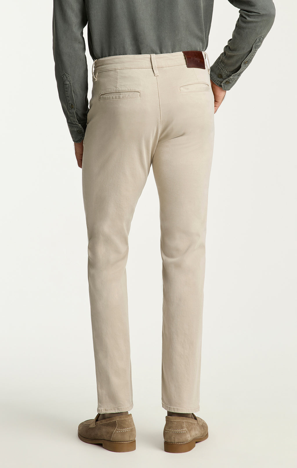 Charisma Relaxed Straight Chino Pants In Dawn Twill