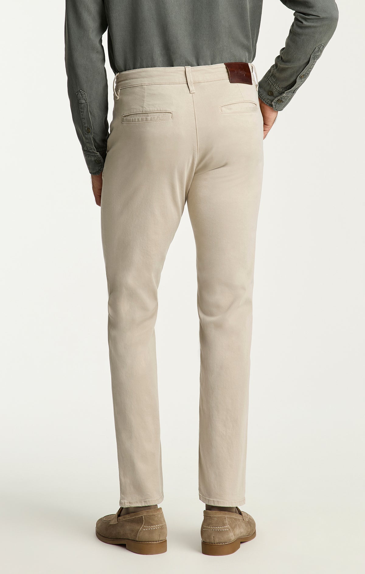 Charisma Relaxed Straight Chino Pants In Dawn Twill
