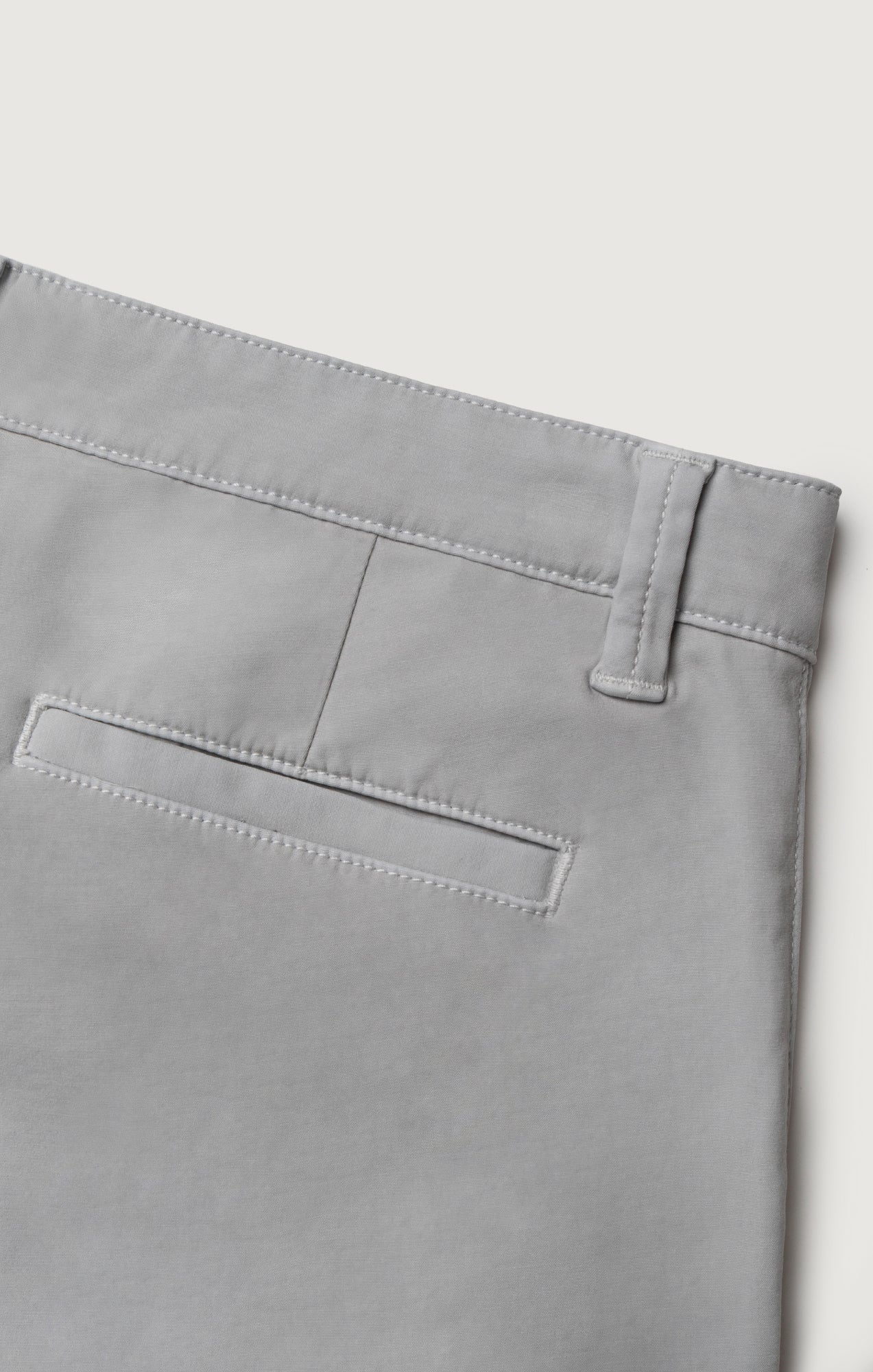 Verona Straight Leg Chino Pants In Ice Grey High Flyer