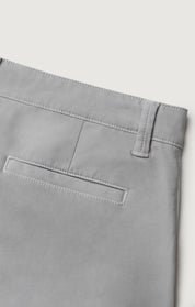 Verona Straight Leg Chino Pants In Ice Grey High Flyer