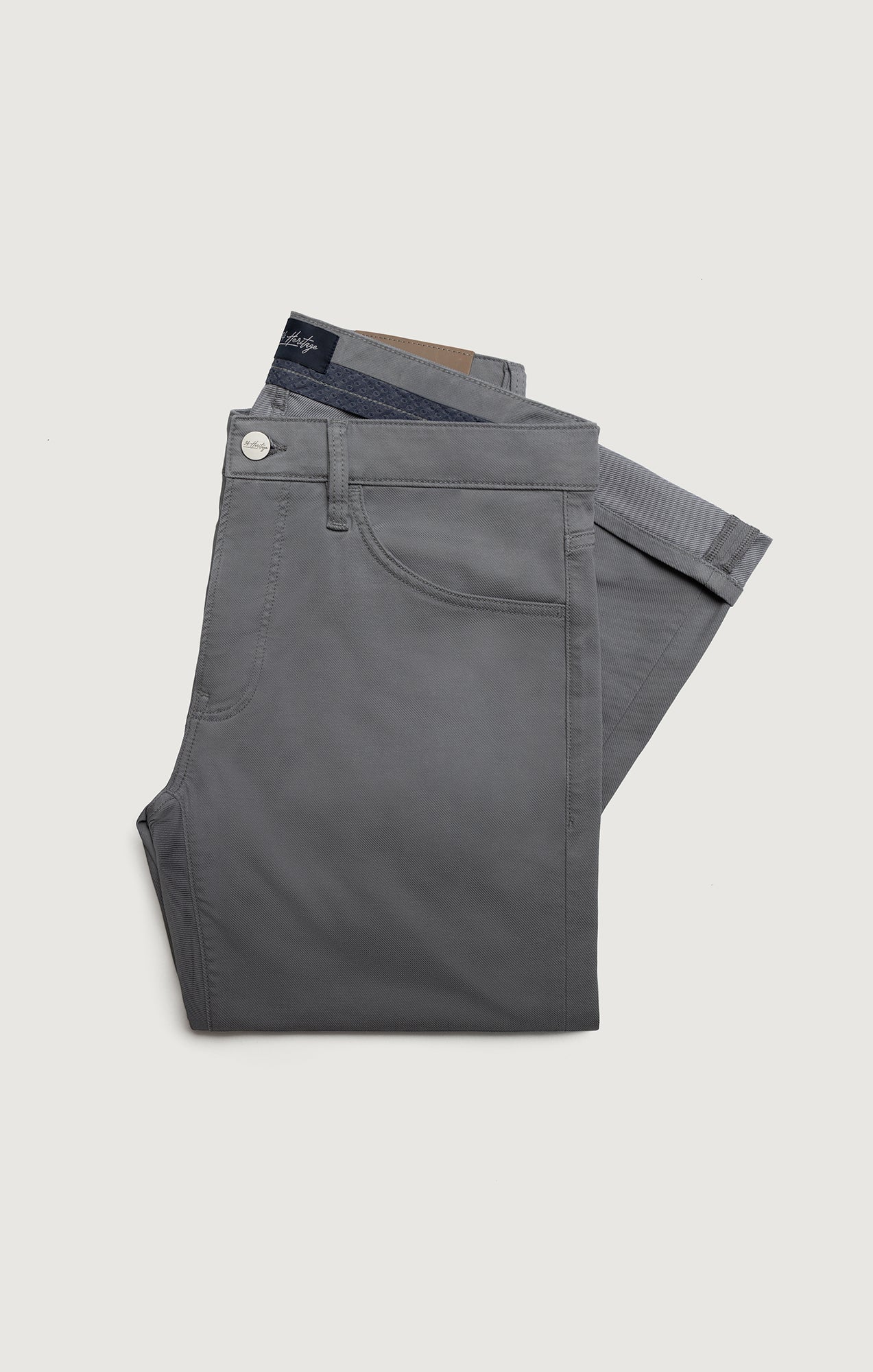 Verona Straight Leg Chino Pants In Dove High Flyer