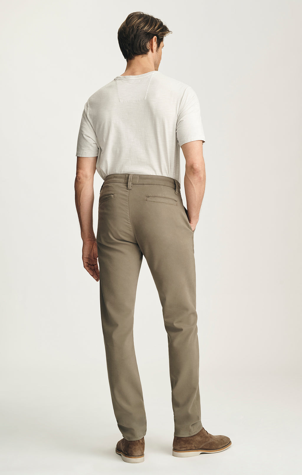 Verona Straight Leg Chino Pants in Mercury High Flyer