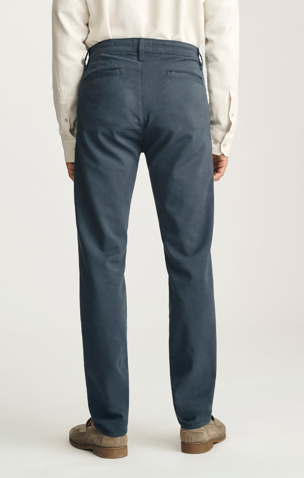 Verona Straight Leg Chino Pants in Dark Denim High Flyer