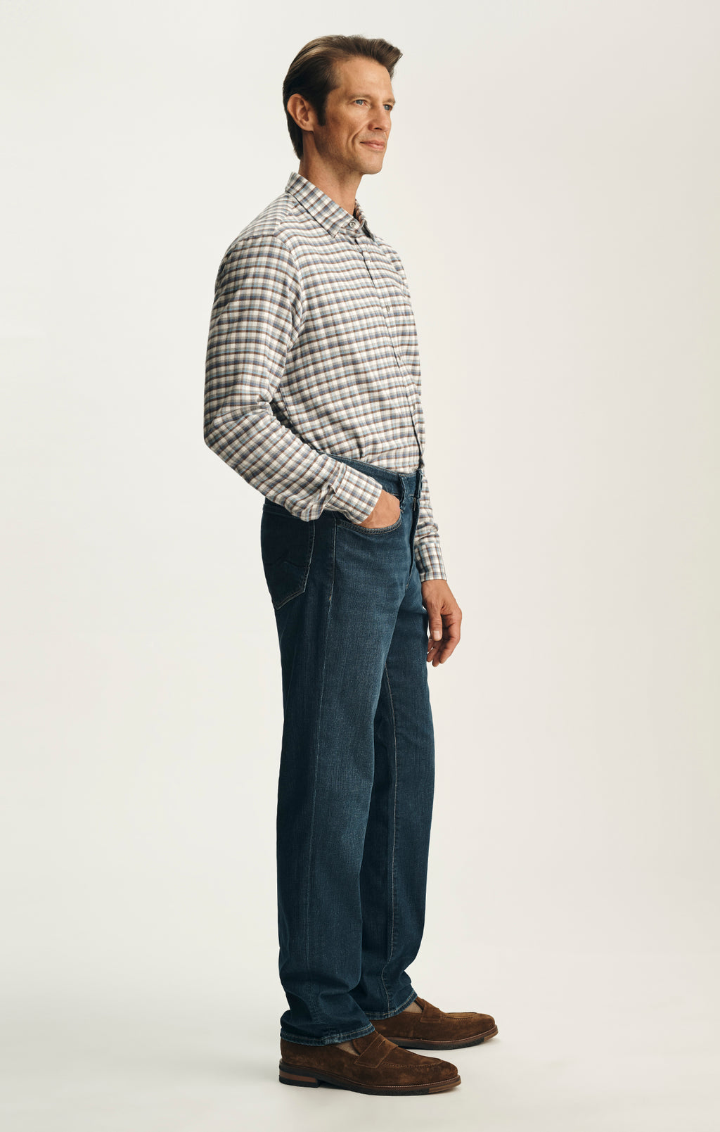 Charisma Classic Fit Jeans In Rinse Soft